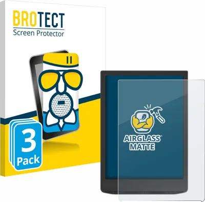 Produktbild von 3x BROTECT Entspiegelungs Schutzglas für PocketBook InkPad 4 Schutzfolie Panzer Folie Glas Display Schutz matt