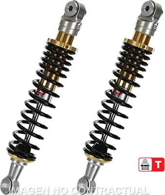 Produktbild von Federbein E302-Serie Stereo hinten passend für Piaggio Beverly I.E./RST/Sport 125/200/250/300 TE302-340T-06AL-38