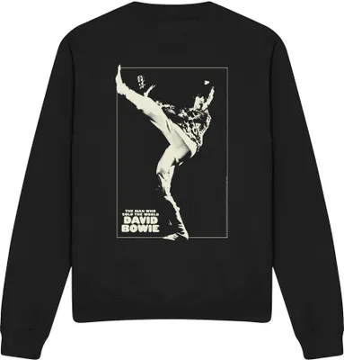 Immagine prodotto di David Bowie - Felpa "The Man Cover" per uomo/donna Unisex TV11220 (XL) (Nero)