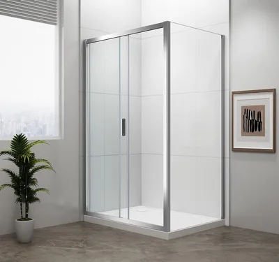 Produktbild von Polysan EASY Rechteckige Duschkabine 1100x800mm L/R Variante