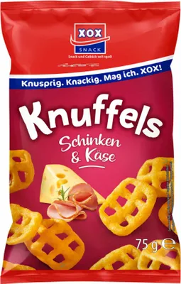 Produktbild von XOX Knuffels Schinken&Käse (75g Packung)