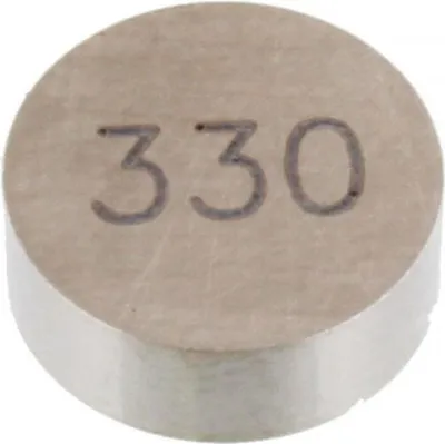 Produktbild von Ventil-Einstellplättchen JMP 9,5mm 3,30 für Kawasaki VN Classic , Yamaha YZF-R1 250 / 300 / 350 / 400 / 425 / 450 / 550 / 600 / 700 / 750 / 800 / 850 / 900 / 955 / 1000 / 1050 / 1100 / 1200 / 1215 / 1300 / 1400 / 1670 / 1700 / 1800 / 2460 c