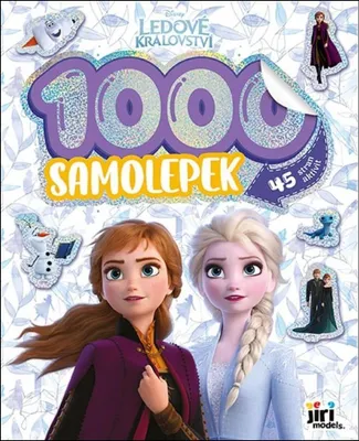 Productafbeelding van 1000 samolepek s aktivitami Ledové království