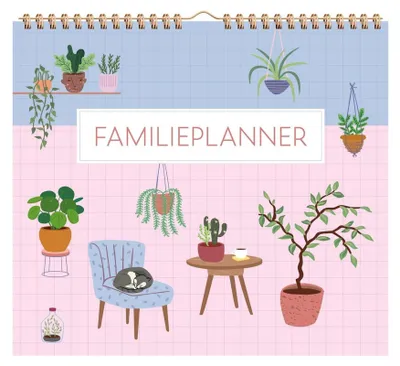 Productafbeelding van Deltas Familienplaner – Zimmerpflanzen