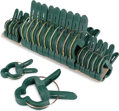 Image de Ensemble de pinces pour plantes : deux tailles, support pour une bonne croissance