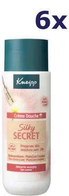 Produktbild von 6x Kneipp Douche 200 ml Silky Secret