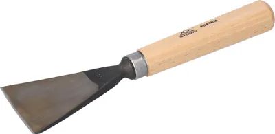 Immagine prodotto di Scalpello STUBAI Serie 52 - Forma 63 | Coltellino svizzero Forma B 70 mm, con manico in legno, per preforo, intaglio e intaglio a rilievo, per superfici lisce, per lavorazioni precise del legno