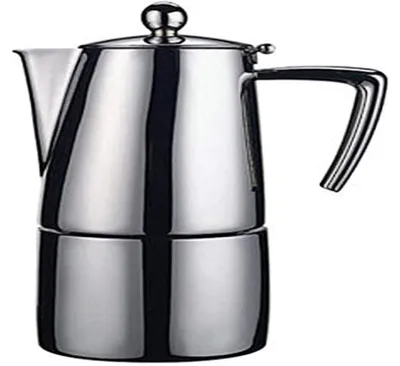 Image de Ilsa Cafetière espresso Slancio 2 tasses induction acier inoxydable mat