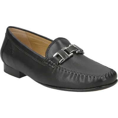 Produktbild von Sioux Slipper & Mokassin CAMBRIA, Glattleder, Schwarz, Damen