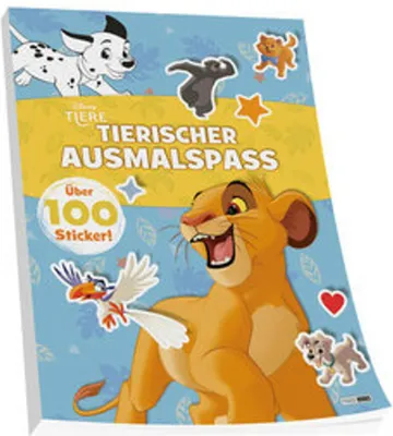 Produktbild von Disney Tiere: Tierischer Ausmalspaß