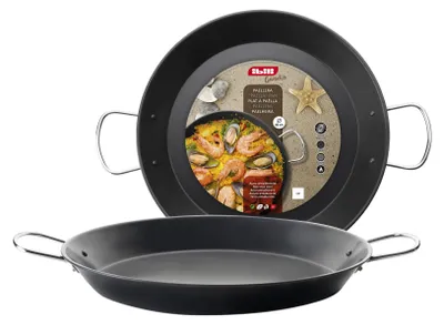 Paellapfanne 40 cm, Stahl, Antihaft, für 9 Portionen