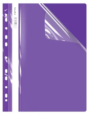 Image de BIURFOL, classeurs suspendus A4, violet, lot de 10