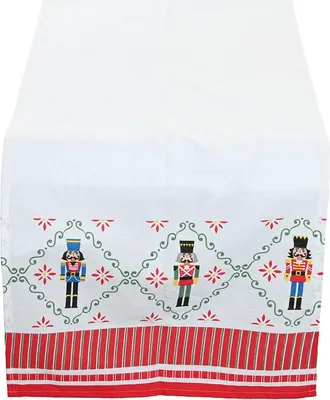 Obrázek produktu pro Běhoun na stůl Home ESPRIT Červená zelená Béžová 50 x 150 x 0,2 cm