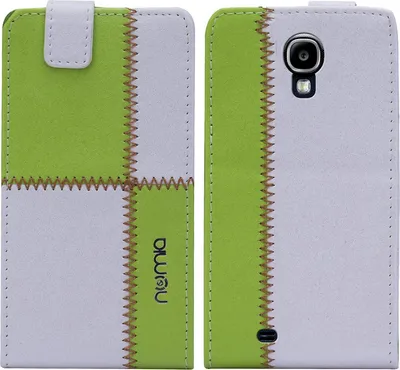 Produktbild von Samsung Galaxy S4 (i9500) numia Flipstyle Weiss-GrÃ1/4n