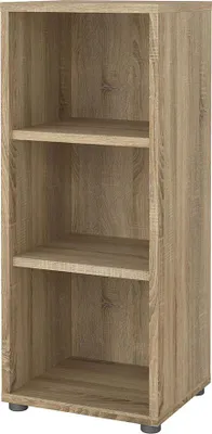 Immagine prodotto di Prima wandkast 3 vakken eikenstructuurdecor.