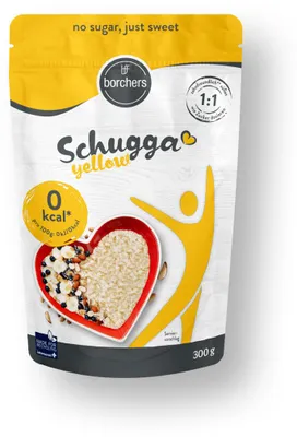 Produktbild von BORCHERS Schugga, Kristalline Streusüße, Erythrit-Sucralose Mischung 300g