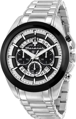 A studio shot of a men's watch.