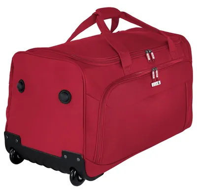 Produktbild von mittelgroße rote Rollentasche Reisetasche mit Räder Trolleytasche