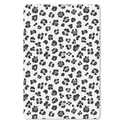 Produktbild von MuchoWow® Mauspad Mousepad Panther Druck - Grau - Flecken 18x27 cm - Mousepads - Maus Mat - Pad - Mausunterlage