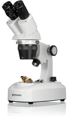 Produktbild von Bresser Mikroskop Researcher ICD, 20x-80x, LED Beleuchtung, drehbarer Tubus