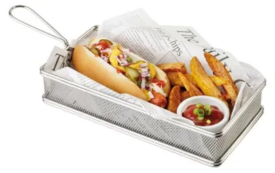 Obrázok produktu pre Servírovací košík APS Snackholder, výška: 45 mm, dĺžka: 260 mm, šírka: 130 mm