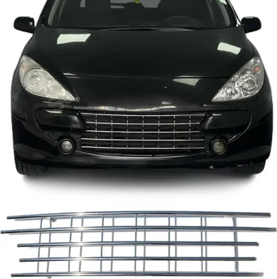 Obrázek produktu pro Mřížka předního nárazníku pro Peugeot 307 Ø12mm nerezová ocel