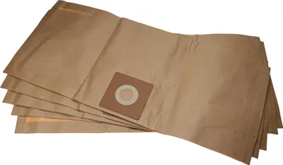 Produktbild von vhbw 5x Staubbeutel kompatibel mit Kärcher NT 301 Staubsauger - 30cm x 40cm braun
