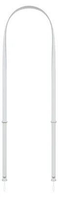 Zdjęcie produktu dla Apple MGGM4ZM/A, Pasek, Jasny Szary, Przetworzony politereftalan etylenu (rPET), Stal nierdzewna, Apple, 1 szt., 2,08 m