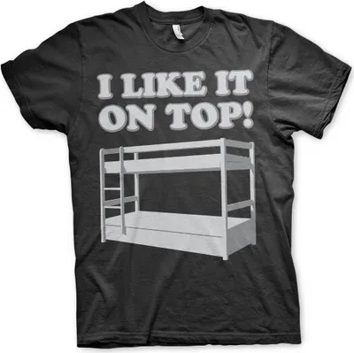 Produktbild von I Like It On Top T-Shirt - Small - Black