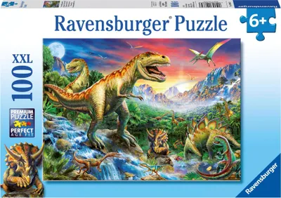 Zdjęcie produktu dla RAV puzzle 100 XXL Epoka dinozaurw 10665