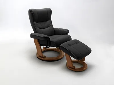 Produktbild von MCA Furniture Relaxsessel Montreal Schwarz, 82 cmx84 -132 cmx10 kaufen