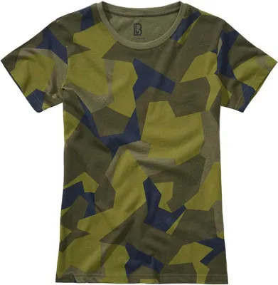 Productafbeelding van Brandit 44004 T-shirt met korte mouwen, groen, maat 3XL, dames, kleur groen, maat 3XL
