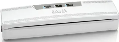 Produktbild von Laica VT3210, Weiß, 600 mbar, Kanister, Vakuum-Dichtung, Berührung, 30 cm, 90 W