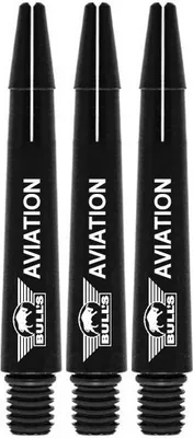 Produktbild von Bull's Aviation Darts Schäfte Black In Between