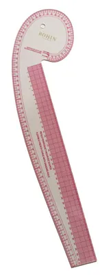 Produktbild von Biegbares, gebogenes Kurvenlineal 76 cm Bohin
