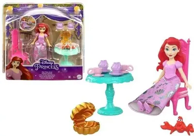 Image de Figurines Disney « Le goûter chez Ariel » - Mattel