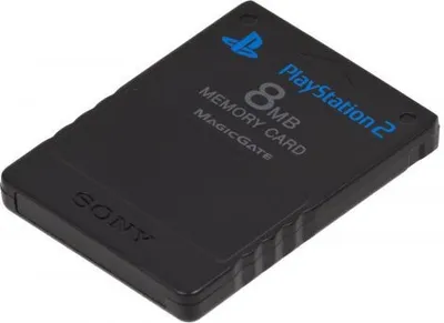 Produktbild von Playstation 2 - Memory Card 8MB Black