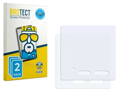 Produktbild von 2x BROTECT Fullscreen Schutzfolie für Tonies Toniebox Displayschutz Folie Fullcover Klar Transparent