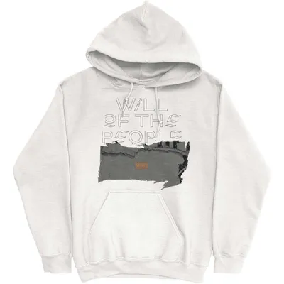 Produktbild von Muse Uni Pullover Hoodie: Will Of The People, Medium, White