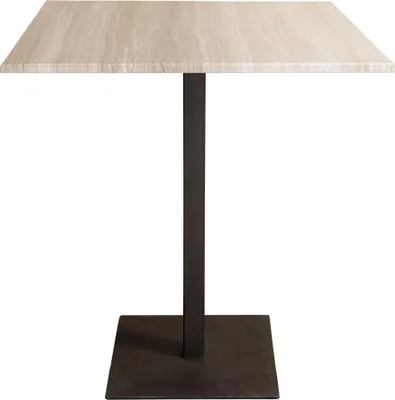 Produktbild von PTMD - Bistrotisch Plaza - Weiß - 70x70x77cm
