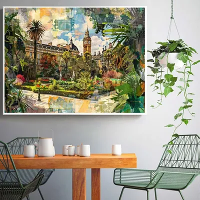 Imagen del producto de Kit de pintura con diamantes 5D, Londres