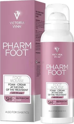 Produktbild von Victoria Vynn Pharm Foot Fußmousse Schaumcreme 105 ml