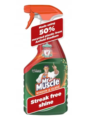 Produktbild von Mr Muscle Fenster- und Glasreiniger Spray für streifenfreien Glanz 750ml