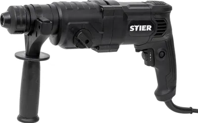 Produktbild von STIER Bohrhammer SHB-T-4900, Hammerbohrer, 800 W, 3,3 J, 0-4900 Schläge/Min, SDS-Plus Aufnahme, 37,0 cm - 9,1 cm - 21,7 cm