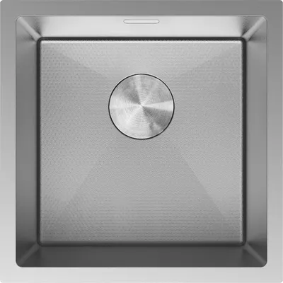Zdjęcie produktu dla Mexen Trixo zlewozmywak stalowy 1-komorowy 440 x 440 mm, inox HC - 6413441000-01HC