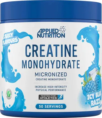 Productafbeelding van Applied Nutrition Creatine Monohydraat 250g, smaak: framboos