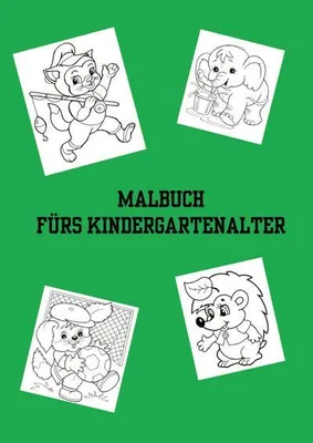 Produktbild von Bilderbuch / Malbuch fürs Kindergartenalter