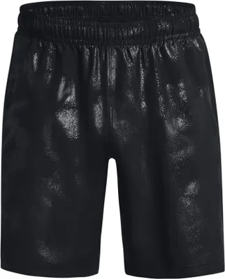 Produktbild von UNDER ARMOUR Woven Emboss Shorts Herren 001 - black/black M