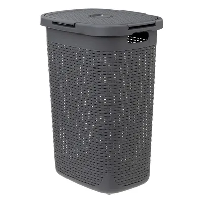 Image de Panier à linge en plastique, haut, 60 l