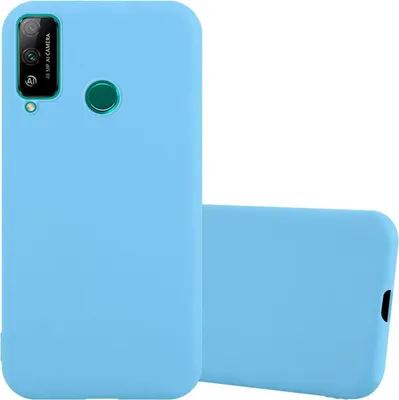 Immagine prodotto di Custodia Cadorabo per Honor PLAY 4T Custodia protettiva in blu Custodia per cellulare Custodia in silicone TPU Cover